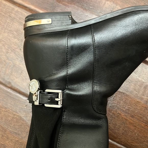 Sz 6 Michael Kors leather knee boots - Picture 5 of 8